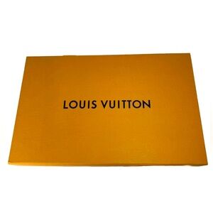 AUTH LOUIS VUITTON LV MEDIUM STORAGE PRESENTATION GIFT ORANGE BOX ONLY